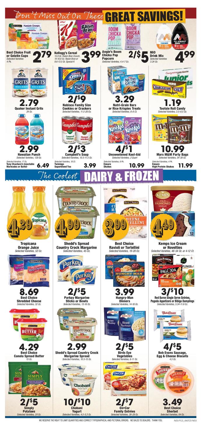 Merkel's Foods Ad Specials